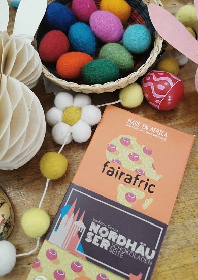 Bild: Osterhas� mit Herz: Fairnaschen in Nordhausen!