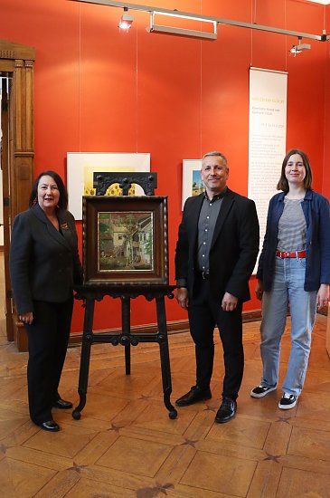 Bild: Die st&auml;dtische Kunstsammlung ist um ein besonderes Kunstkleinod reicher