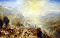 William Turner. Heidelberger Schloss (um 1841/1844-45) Öl/Lwd., Edinburgh, Scottish National Gallery