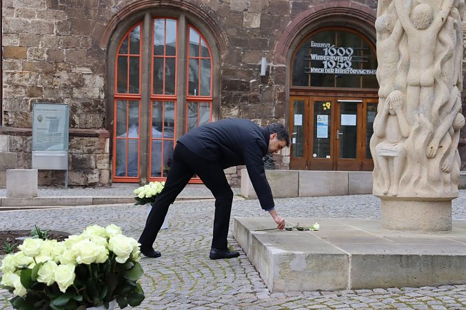 Gedenken Zerst&ouml;rung Nordhausens  (Foto: Stadtverwaltung Nordhausen)