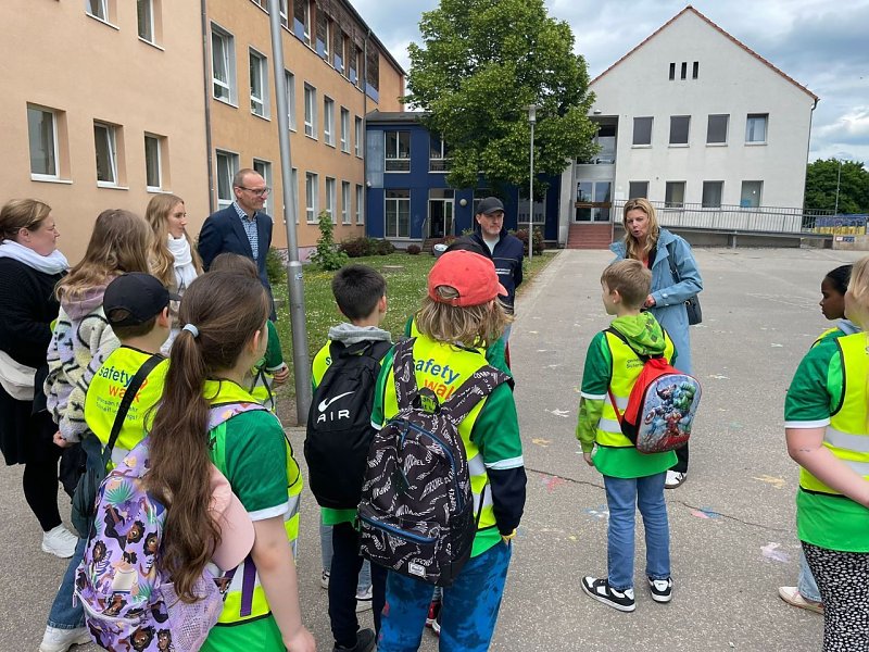 „Safety Walks“ im Rahmen des Projekts der „Kinderfreundlichen Kommune Nordhausen“
