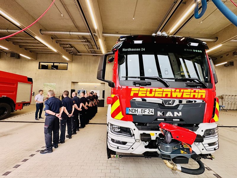 Neues Tanklöschfahrzeug in Dienst gestellt