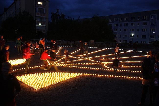 Lichterfest auf dem Petersberg