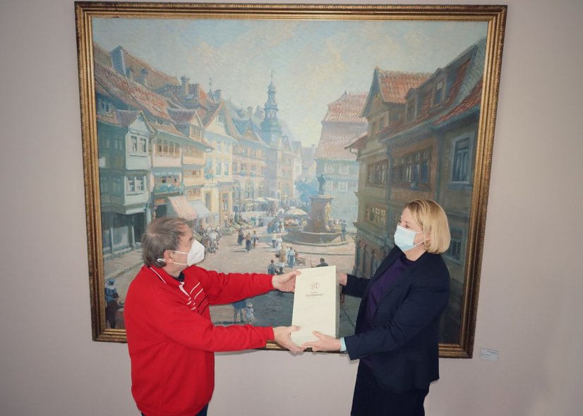 Marktmeister verabschiedet  Nachfolge ist geregelt (Foto: Stadtverwaltung Nordhausen)