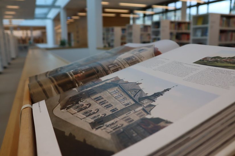 Stadtbibliothek Nordhausen „Rudolf Hagelstange“  (Foto: Stadtverwaltung Nordhausen)