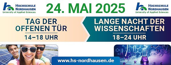 HS Nordhausen: Ein Tag, zwei Events, unendliche Möglichkeiten - Tag der offenen Tür & Lange Nacht der Wissenschaften (Foto: )