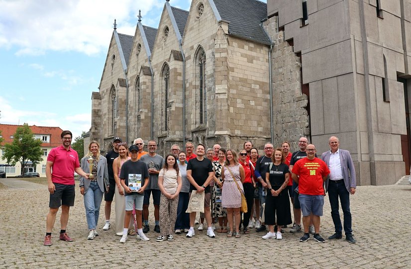 Bild: Sieger im Stadtradeln geehrt