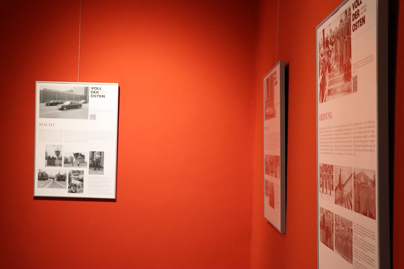 Bild: Das Foto zeigt die Ausstellung im Museum Flohburg