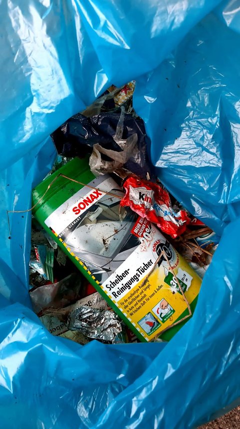 Ergebnis Clean-Up-Day 2021 Nordhausen