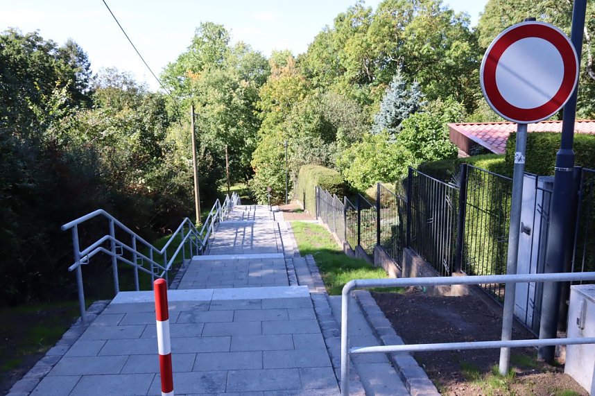 Treppe Park Hohenrode
