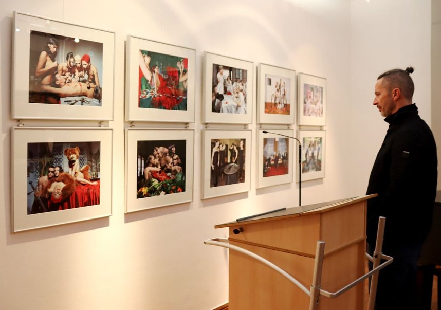 Vernissage "Heimat und Tapeten"