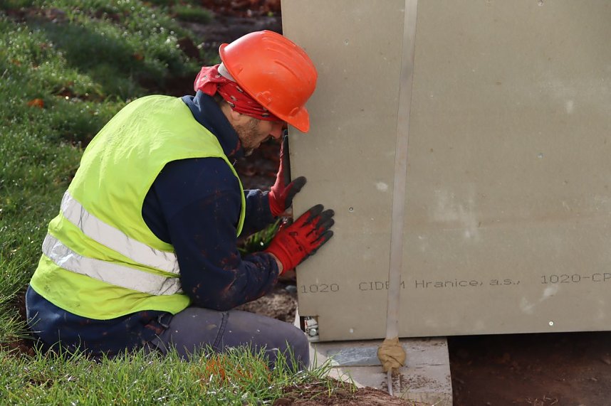 Neues Hortgeb&auml;ude der K&auml;the-Kollwitz-Schule nimmt Gestalt an