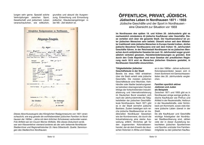 Magazin zur Ausstellung PRIVAT, J&Uuml;DISCH, &Ouml;FFENTLICH"