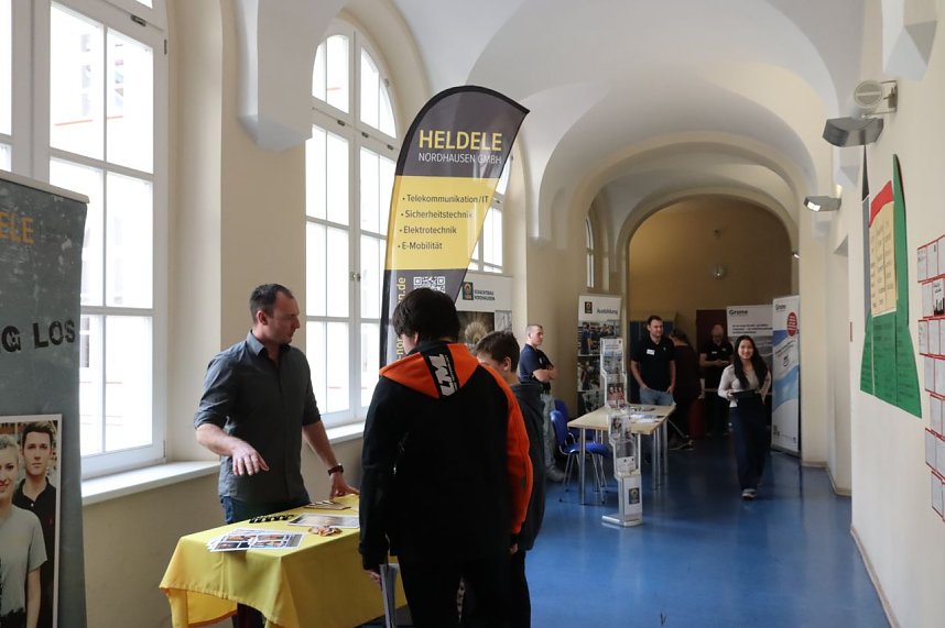 Ausbildung bei der Stadt Nordhausen - Mini-Berufsmesse auf dem Petersberg