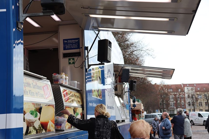 Gilde der Marktschreier mit Fischmarkt in Nordhausen