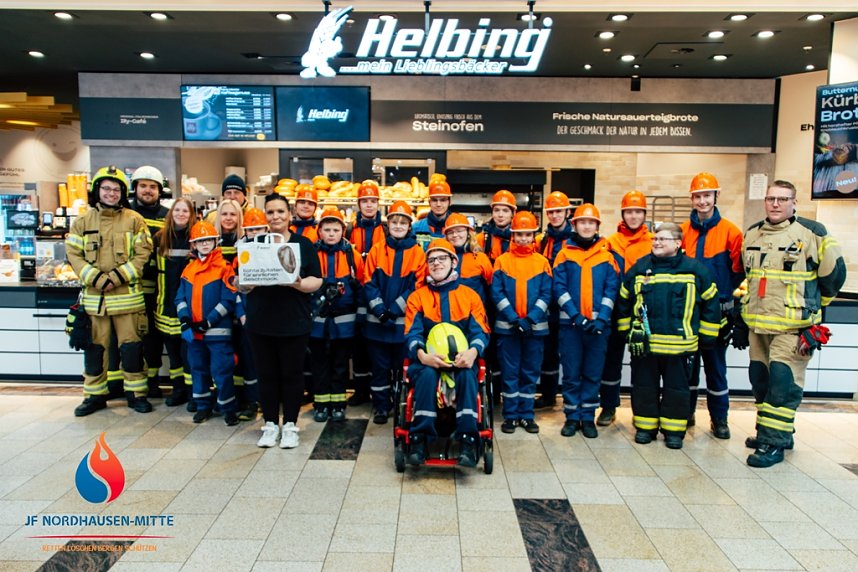 Berufsfeuerwehrtag der Jugendfeuerwehr Nordhausen-Mitte