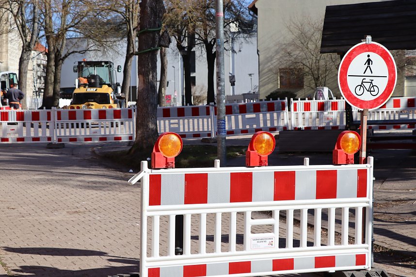 Blasiikirchplatz - Bauarbeiten haben begonnen