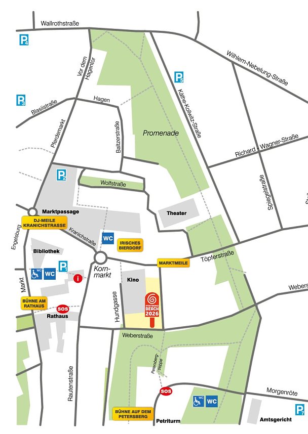 Programmheft des 56. Rolandsfests