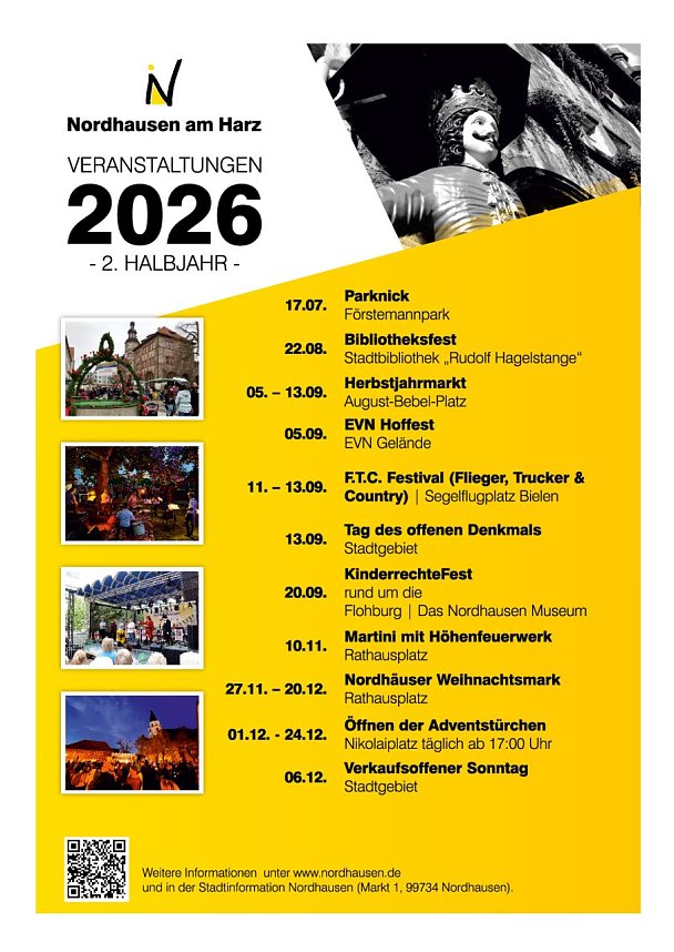 Programmheft des 56. Rolandsfests
